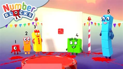 Numberblocks Painting Together Learn To Count Youtube