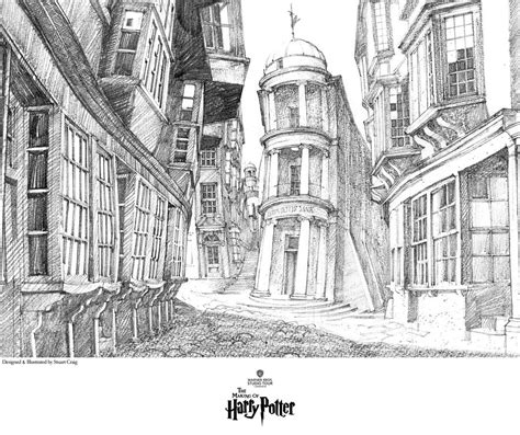 View Diagon Alley The Incredible Art Gallery Harry Potter Set