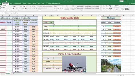 Planilha Exel Em Gest O De Banca Youtube