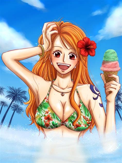 29 Best Hotsexy Anime Babes Nami Swan Of One Piece Images On