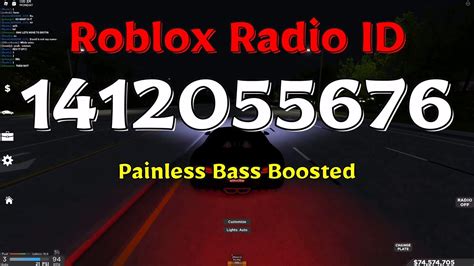 Painless Bass Boosted Roblox Id Youtube