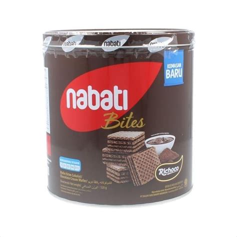 Kerana ia mengandungi karbohidrat jenis biasa, lemak tepu dan garam dengan kadar yang tinggi, di samping rendah ataupun tiada langsung bahan serat, protein. RICHOCO NABATI WAFER 320G | Shopee Indonesia
