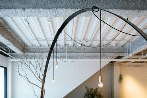 Minimal Japanese Flower Shop By Sides Core Has Climbing Frame For Plants