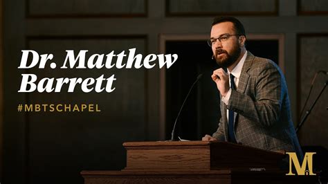 The Impassibility of God - Chapel with Matthew Barrett - September 6, 2022
