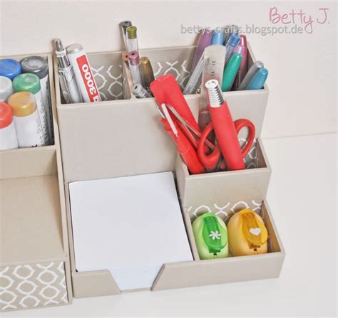 Lässt sich ohne viel mühe in einen schönen schreibtisch verwandeln. Schreibtisch Organizer Selber Machen - Schreibtisch ...