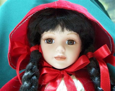 little red riding hood porcelain doll vintage