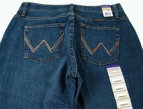 Womens Wrangler Q Baby Mid Rise Boot Cut Tuff Buck Jeans Wrq20tb Choose