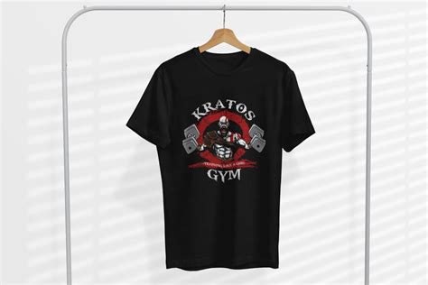 Kratos Gym T Shirt God Of War Kratos Shirt Training Like A Etsy