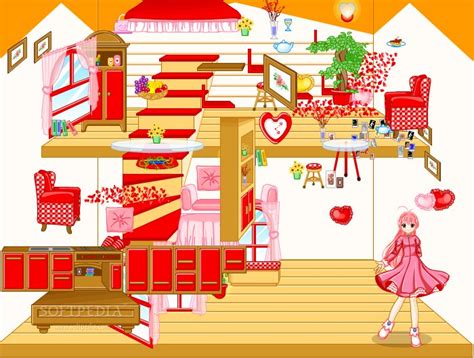 Red Dollhouse Makeover Game Free Download