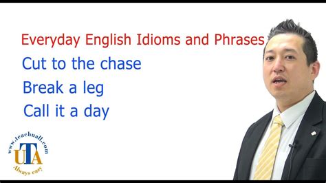 Everyday Very Useful 3 English Idioms And Phrases Cut To The Chase