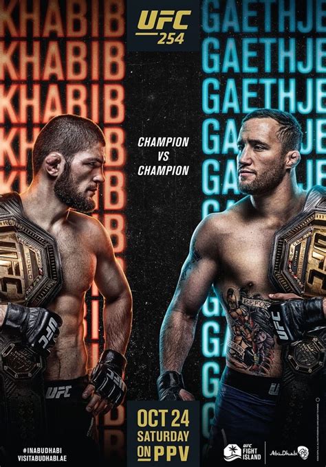 Ufc 254 Fight Card Fights Updates And Rumors