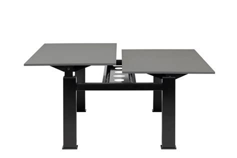 These versatile adjustable tables let you sit or stand. Height-adjustable tables | Mara Srl
