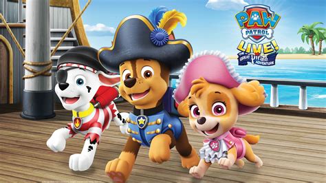 Paw Patrol Live The Great Pirate Adventure At The Ocean Center The