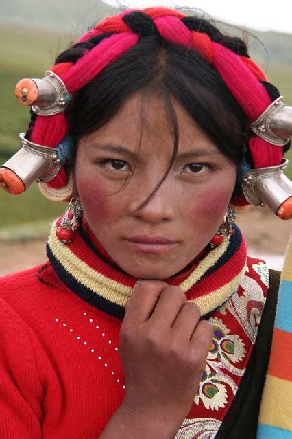 Tibetan Woman Josh Maxwell Flickr