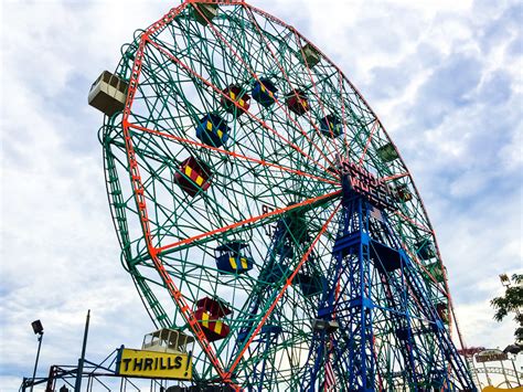 The Best Coney Island Guide Luna Park Vs Denos Wonder Wheel Best Life In Balance
