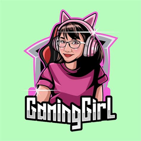 Page 7 Girl Gaming Logo Free Vectors And Psds To Download