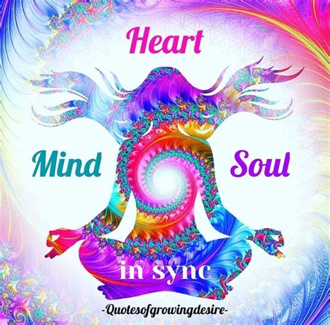 Heart Soul Mind In Sync Spiritual Symbols Spiritual Messages