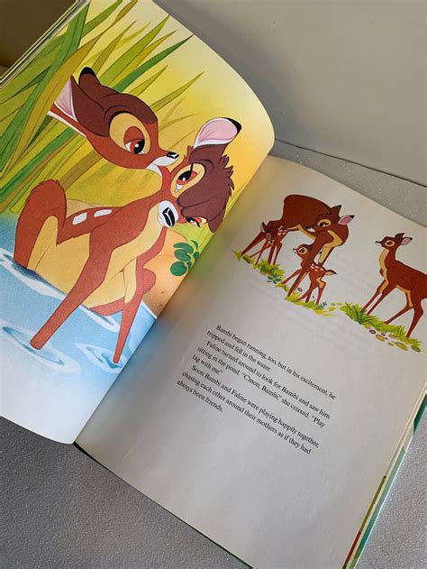 Vintage Disney S Bambi Book Disney Bambi Book Disney Etsy