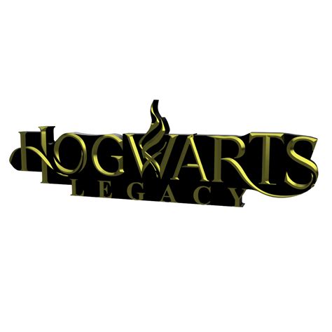 STL file 3D MULTICOLOR LOGO/SIGN - Hogwarts Legacy・3D printer model to
