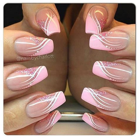 Pin By Natalia Guedes On Nail Designs Elegant Bridal Nails Bridal Nails Pink Nails
