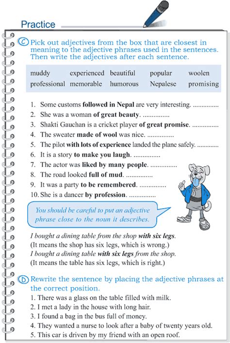 English Worksheets For Grade 5 Grammar Kidsworksheetfun