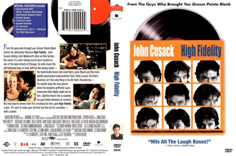 High Fidelity 2000 Dvd Cover And Label Dvdcovercom