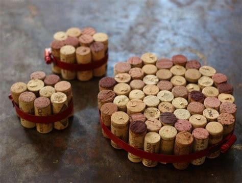 How To Customizable Wine Cork Trivets Bouchons De Liège Bricolage