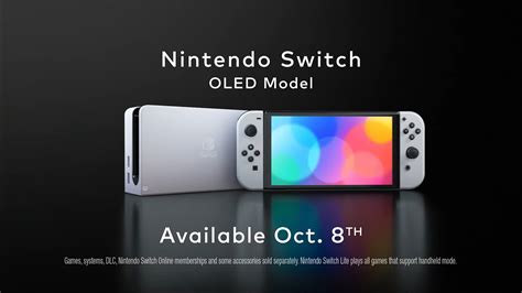 Nintendo Resmi Umumkan Nintendo Switch Oled Model • Jagat Play