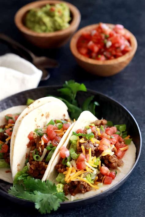 The only extra prep involved that can be time consuming is thawing your fish. Slow Cooker Lentil and Brown Rice Tacos - Melanie Makes
