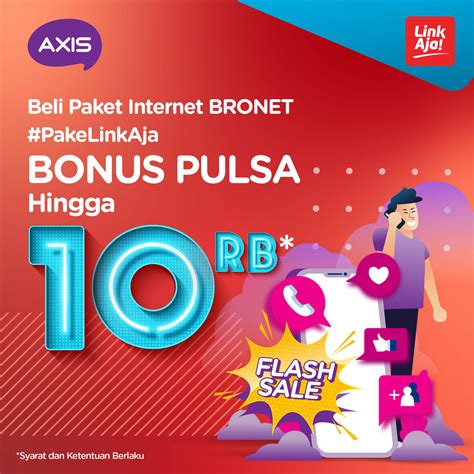 Beli Paket Data AXIS BRONET Dapet Pulsa AXIS