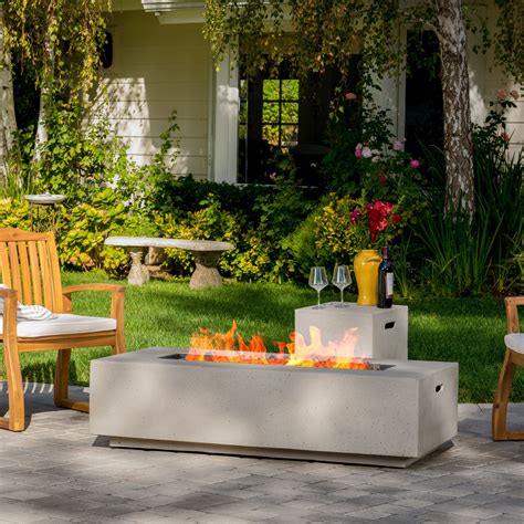 Check our best propane fire pit tables. Home Loft Concepts Salta Metal Propane Fire Pit Table ...