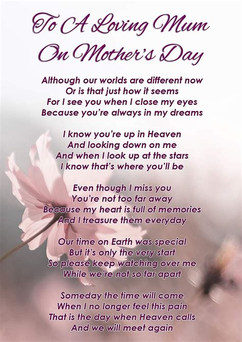 70 New Funeral Poems For Mother