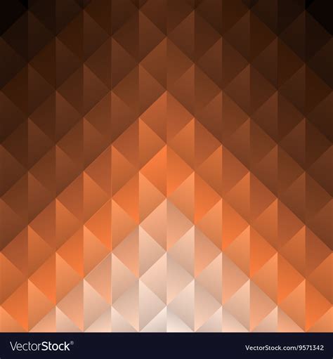 Geometric Brown Background Royalty Free Vector Image