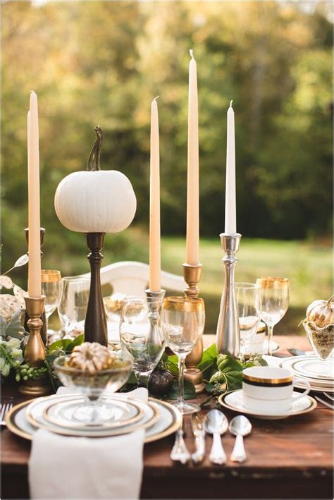 50 wedding table setting ideas for every season creative place cards, bold linens and unexpected china all come together to make these wedding table setting ideas shine. 15 best Thanksgiving Table Setting Ideas images on ...