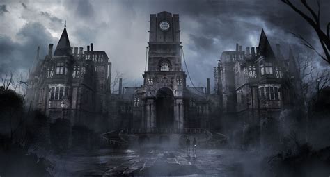 Gothic Castle Dark Fantasy Fantasy City