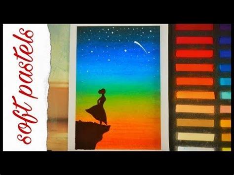 Galaxy Bookmark | Pastel Color - YouTube | Pastel painting, Pastel art, Soft pastel art