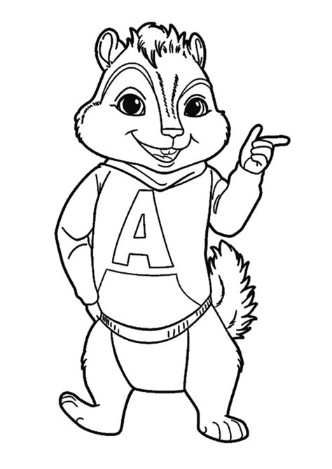 Chipmunk Coloring Pages Free Printable Coloring Pages For Kids