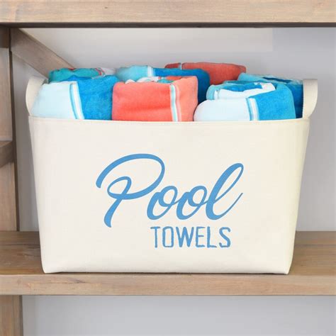 Maybe you would like to learn more about one of these? asouthernbucket Pool Towels Storage Bin & Reviews | Wayfair