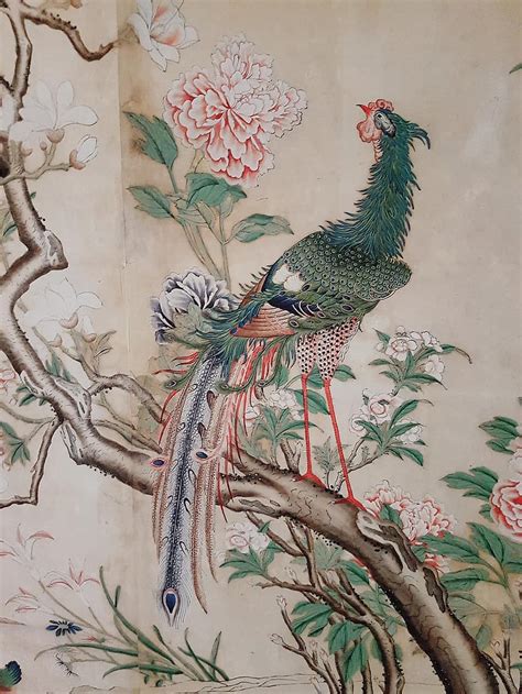Chinoiserie Silk Wallpaper Silk Chinese Pavilion Drottningholm