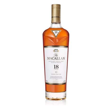 the macallan 18 years old sherry oak highland single malt scotch whisky