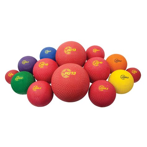 14 Asst Sizes Playground Ball Set Playground Balls Champion Sports