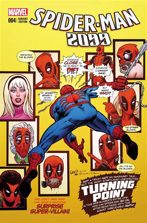 Spider Man 2099 4 Deadpool Cover Fresh Comics