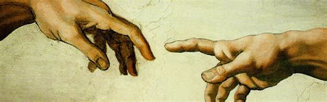 The Creation Of Adam Hands Michelangelo
