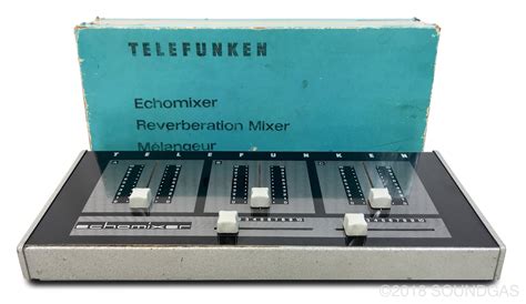 Telefunken Echomixer Vintage Spring Reverb For Sale