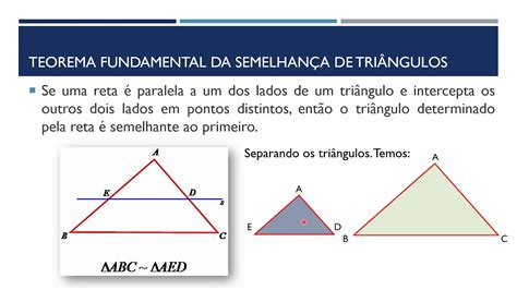 Exercicio Semelhança De Triangulos Pdf
