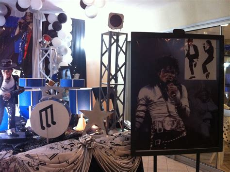 Decoração Festa Michael Jackson