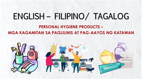 Personal Hygiene Products Mga Kagamitan Sa Paglilinis At Pag Aayos Ng
