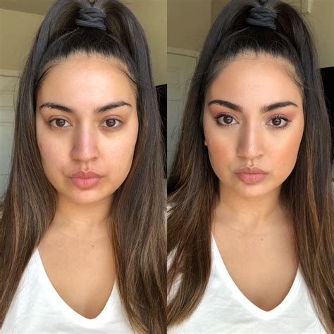 before and after everyday makeup ccw r makeupaddiction