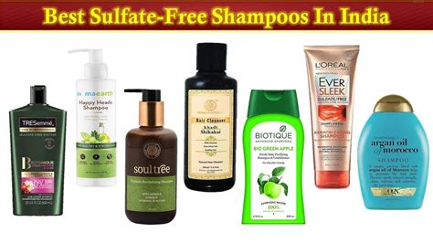 Best Sulphate Free Shampoos With Price In India Sls Free Totally