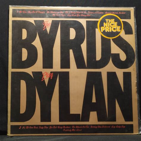 Byrds The The Byrds Play Dylan 1979 Lp Disco De